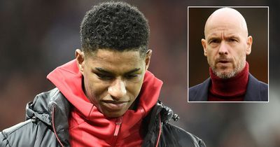 Marcus Rashford dropped for "internal disciplinary" as Erik ten Hag explains Man Utd snub