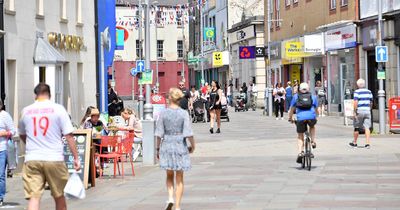 Mass fight in Bridgend town centre sees police given extra powers