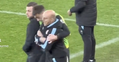 Alex Rae in heated touchline spat as Rangers hero reacts to goading from Norwich star