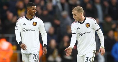 Why Marcus Rashford fumed with Donny van de Beek during Manchester United win vs Wolves