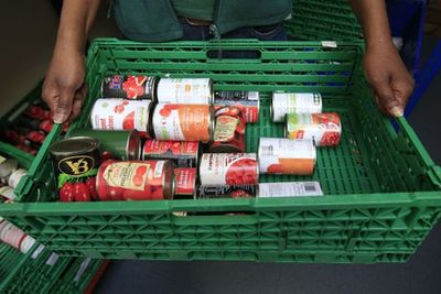 Pop-up food banks open across London to help hungry families through festive period