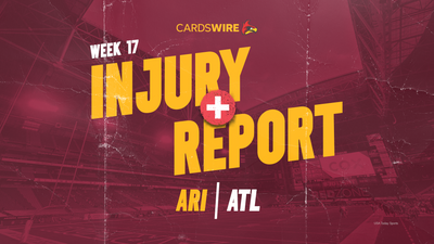 LOOK: Cardinals-Falcons final Week 17 injury report game designations