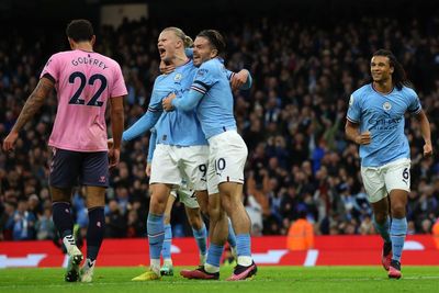 Another Erling Haaland goal not enough as Man City are held by Everton