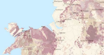 Map shows areas of Merseyside where potentially lethal gas can be found