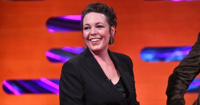 Olivia Colman shares conversation she had with much younger actor that left her cringing during a love scene