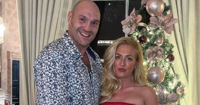Paris Fury shuts down pregnancy rumours as fans thought they spotted clue from husband Tyson in festive snap