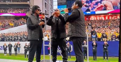Hear Boyz II Men’s gorgeous national anthem before Michigan – TCU