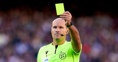 Infamous ref sent home from World Cup slammed again after 16 cards shown in Barca derby