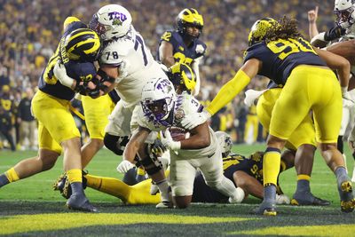TCU staggers Michigan with 2 quick touchdowns