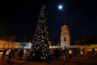 Bombardment, air raid sirens mark Ukraine's start to the New Year