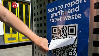 Melbourne Lord Mayor says 'vandalism' of QR codes for reporting graffiti 'so frustrating'