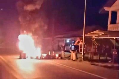 Minor arson attacks, gunfire in Pattani on New Year's Eve