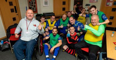 Football team that started with five people and jumpers for goal posts