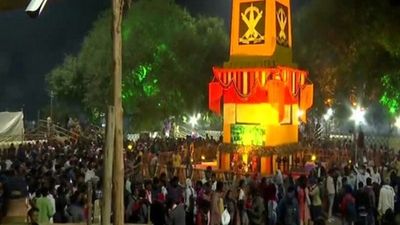 Maharashtra: Crowd Gathers At Jay Stambh To Mark 205th Anniversary Of Bhima-Koregaon Battle