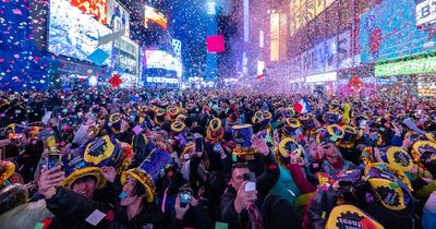 Two New York cops stabbed by crazed knifeman during celebrations in Times Square