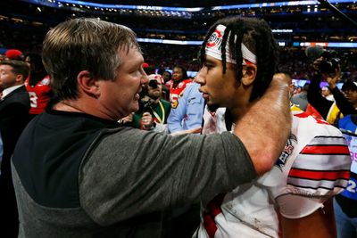 WATCH: What Kirby Smart and Stetson Bennett said about Ohio State after the Chick-fil-A Peach Bowl