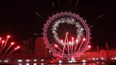 Watch: London welcomes 2023 with return of firework display