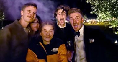 David Beckham says he 'misses' son Brooklyn as he shares NYE family photo without him