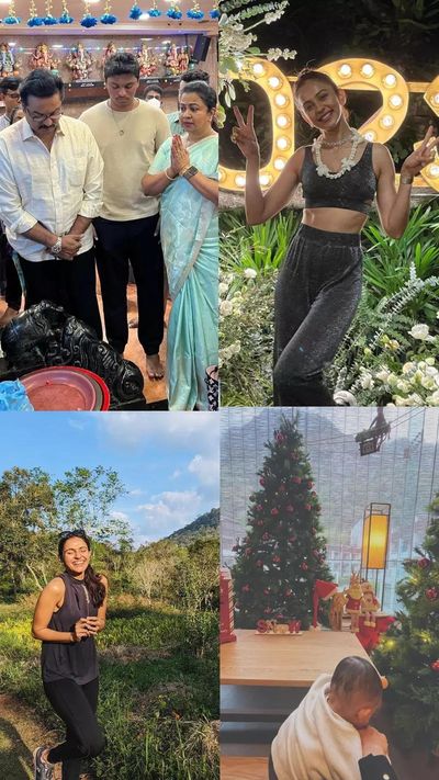 Kollywood stars' and their New Year 2023 celebrations