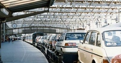 The defunct Edinburgh train that let holidaymakers travel with their car