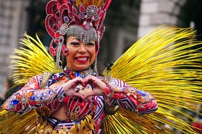 Huge crowds turn out for London’s New Year’s Day Parade