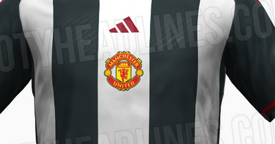 Manchester United 2023/24 'leaked' away kit features central badge and bold stripes