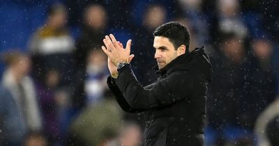 Arsenal on track to break Man City Premier League record as Mikel Arteta joins elite list