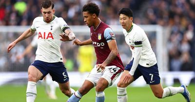 The Tottenham player who was 'careless and sloppy' during first half vs Aston Villa