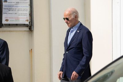 Biden watches sunrise, attends church to open 2023 in USVI