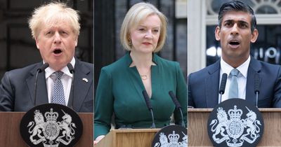 The year of three prime ministers - how Britain went from Boris to budget bedlam then back to billionaire Rishi