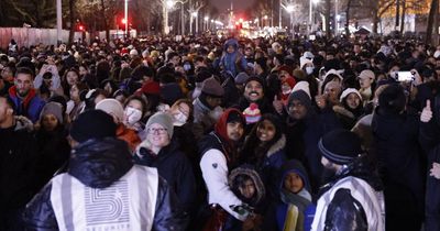 Rowdy revellers storm fence to break into sold-out New Year's Eve firework event