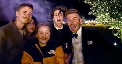 'We miss you' - David Beckham sends message to son Brooklyn as family pose together on New Year's Eve