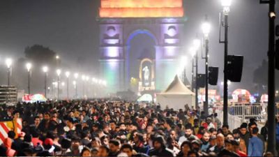 New Year celebrations in Delhi as people welcome 2023 with gusto