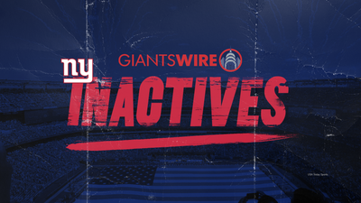 Giants vs. Colts Week 17 inactives: Who’s in, who’s out?