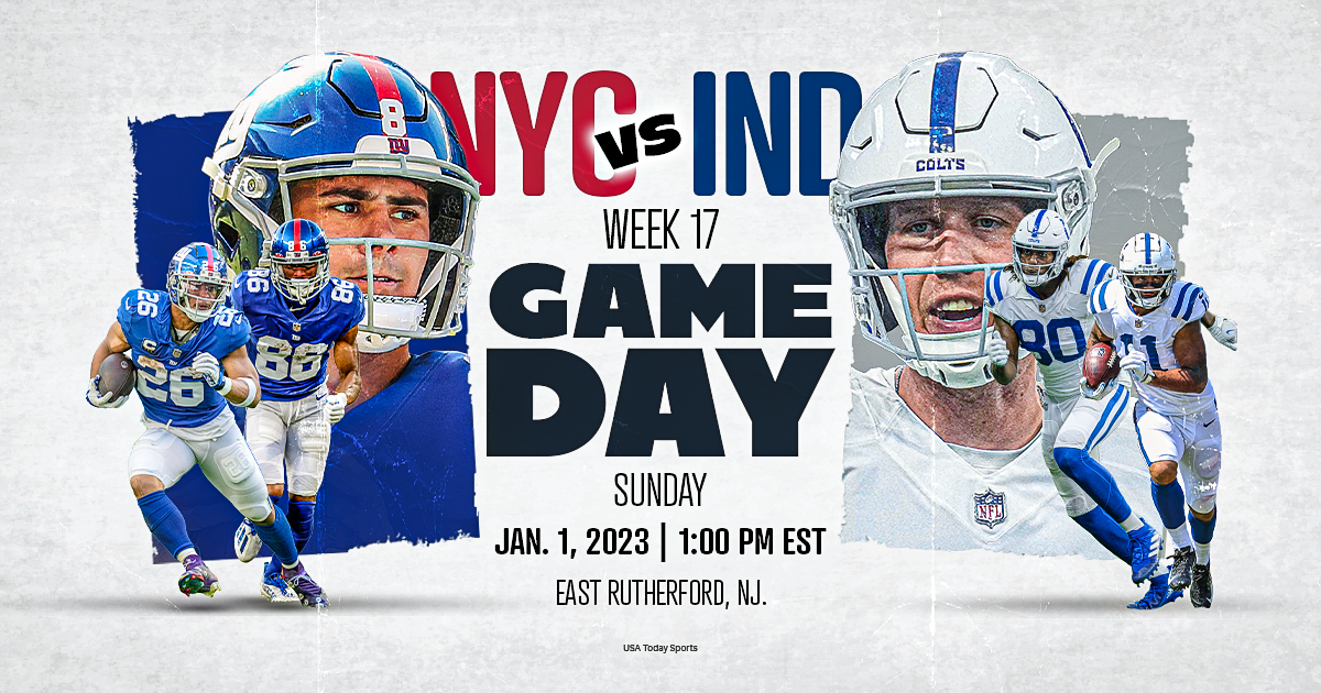 NFL games on TV today Indianapolis Colts at New York…