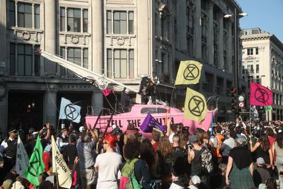Extinction Rebellion to ‘shift away from public disruption’ after year of divisive protests