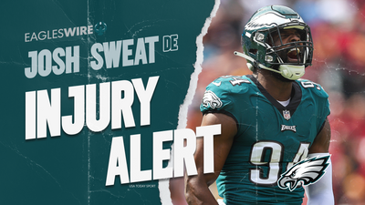 Eagles DE Josh Sweat taken to hospital after suffering neck injury vs. Saints