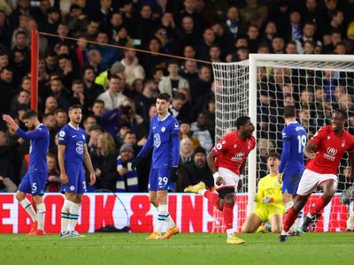 Nottingham Forest boost survival hopes in coming from behind to hold Chelsea