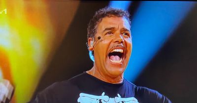 The Masked Singer 2023: Ghost revealed to be football legend Chris Kamara after judges think he's Love Island star