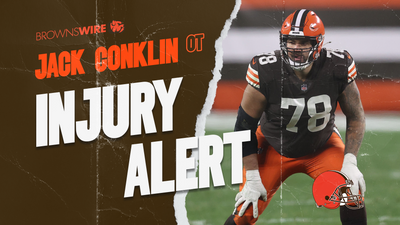 Browns Injury Alert: RT Jack Conklin questionable to return with ankle injury