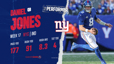Giants vs. Colts Player of the Game: Daniel Jones