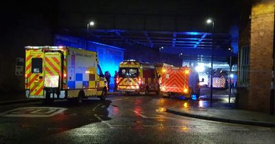 Man hospitalised after falling into city centre waterway on New Year's Day