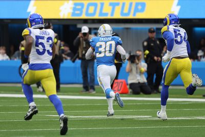 Austin Ekeler scores pair of touchdowns for Chargers against Rams