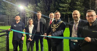 Excitement as new 4G football pitch opens at Nottinghamshire leisure centre