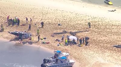 Gold Coast helicopter crash: Four killed and three critical after collision near Sea World
