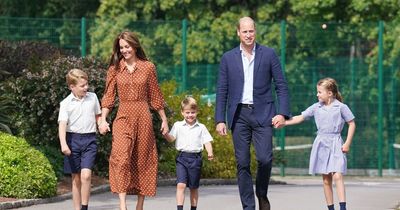 William and Kate blend in with the crowd during secret festive outing with George, Charlotte and Louis