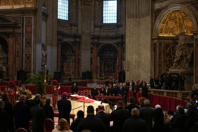 Pope Benedict XVI’s lying in state begins in Vatican as thousands expected to pay their respects