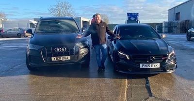 Hexham man describes 'disbelief' after winning Audi and Mercedes worth total of £80k over Christmas