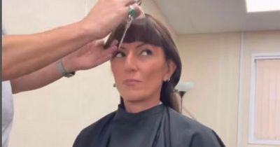 Davina McCall's boyfriend takes responsibility for her new hairdo as fans complain