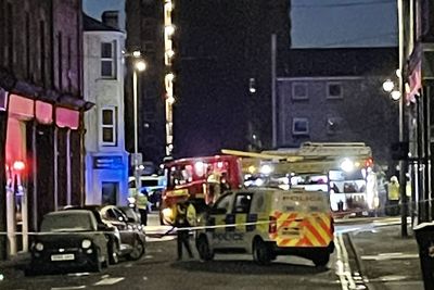 Three people killed in early-morning hotel blaze